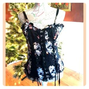 Corset Top Hot Topic